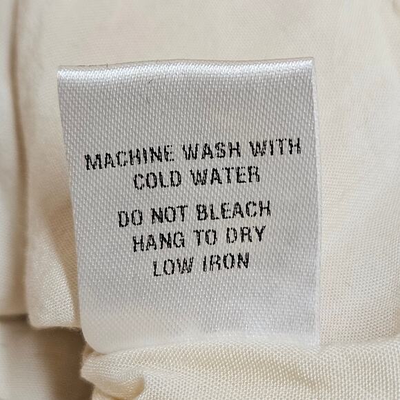 White/Pink/Purple/Peach Olivaceous Long Sleeve Floral Ruffle Crop Top Size Small - Picture 9 of 9